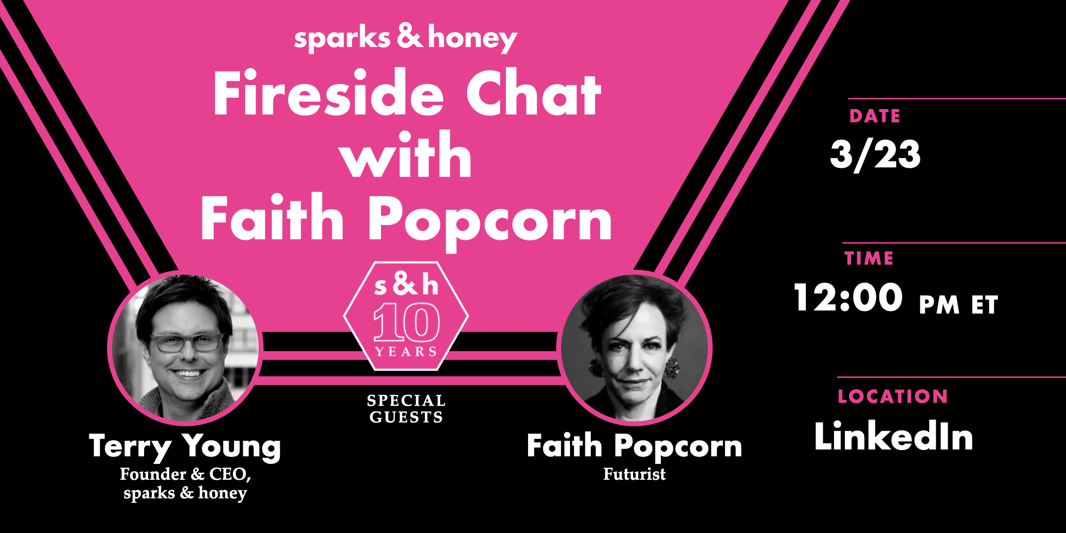 Fireside Chat with Faith Popcorn sparks & honey Culture Briefings